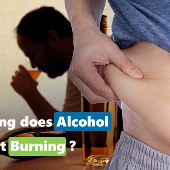 how long alcohol stop fat burning